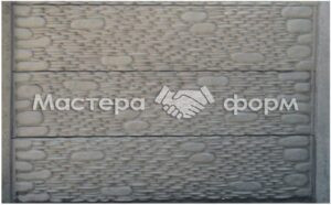 Форма для забора АБС №19 пример